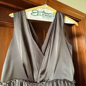 Ivy blu grey pleated dress Size 8